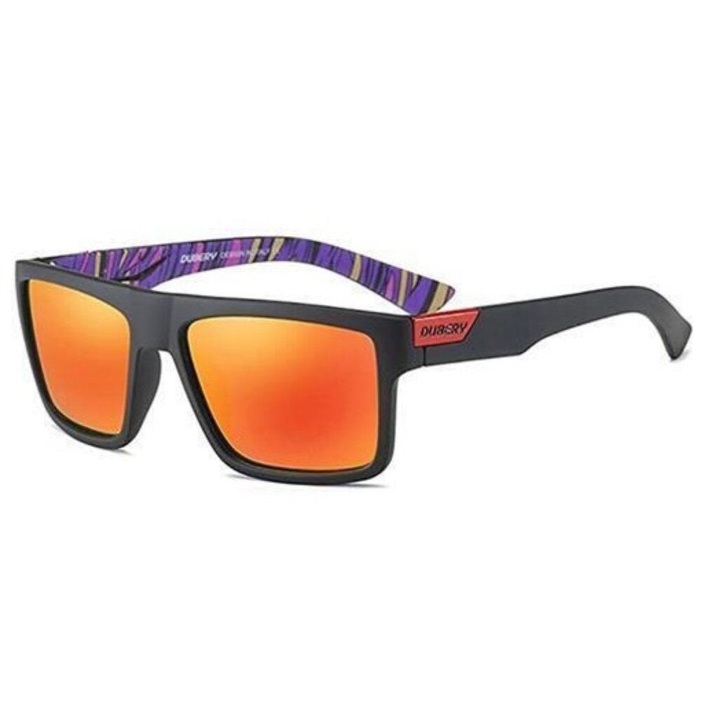 DUBERY Sport Polarized Sunglasses Outdoor Riding Square Windproof Eyewear 83996
